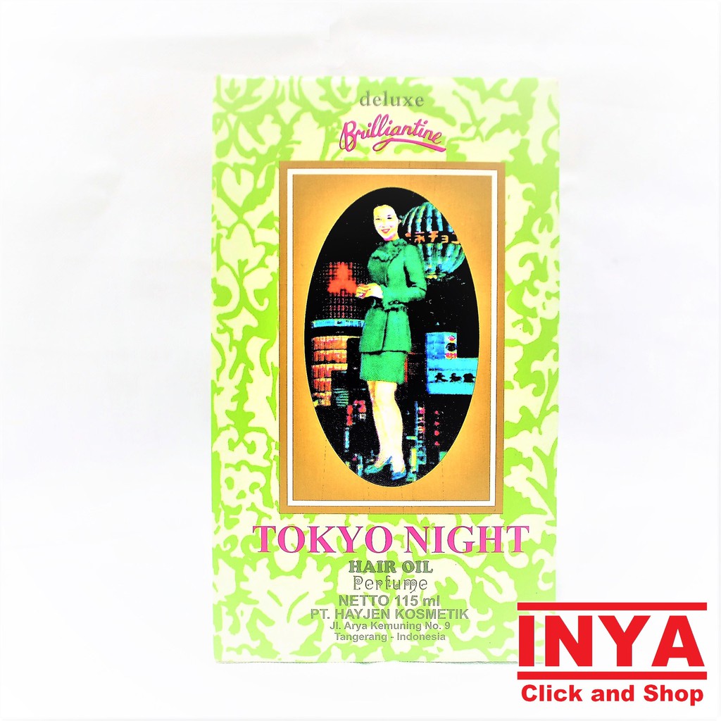 Minyak Rambut TOKYO NIGHT Hair Oil 115ml