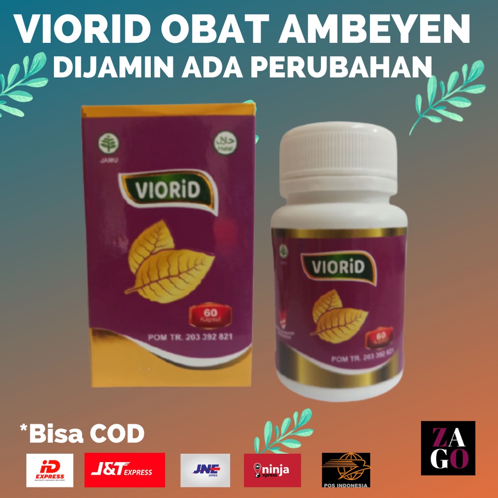 Viorid Kapsul obat Ambeien Paling Ampuh Herbal Ambeyen Terbukti Sembuh