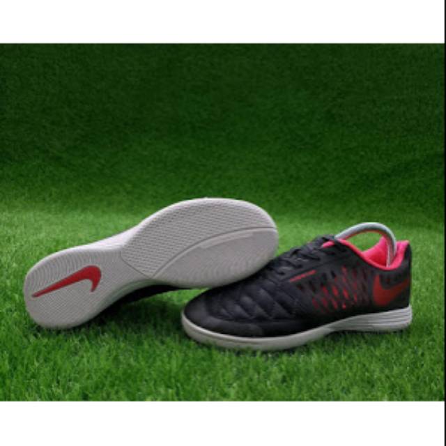 Sepatu Futsal Nike Lunar Gato II IC -  Anthracite Platinum Tint