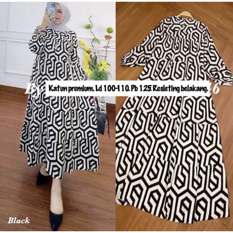 Rifani midi dress jumbo XXXXL XXXL XXL XL