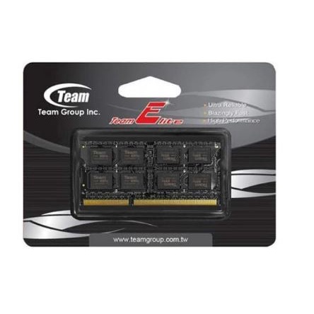 Memory Ram laptop notebook team elite ddr3l ddr3 8gb 1600mhz pc3-12800 cl11 1.35v sodimm low voltage ted3l8g1600c11