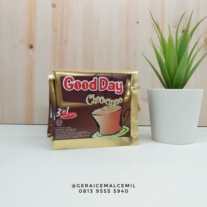 

Ds0Ds1D Kopi Goodday Choccocino | 1 Renceng (10 Pcs) Ds20X11