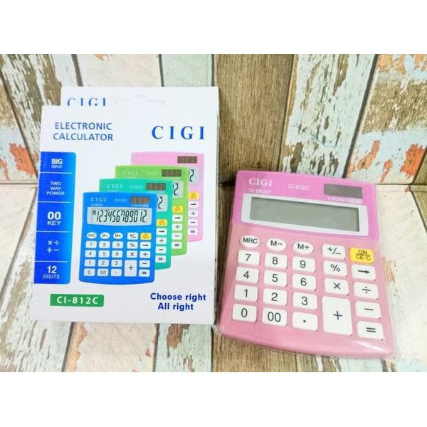 

KALKULATOR CIGI CI-812C