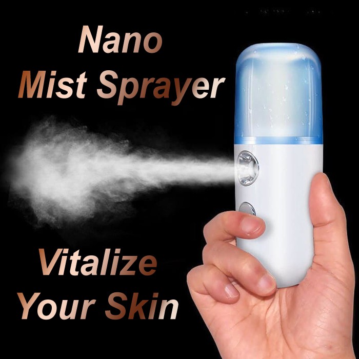 Nano Mist Sprayer 2 in 1 Humidifier Moisturizer Vinkkatory DHT117 30ml