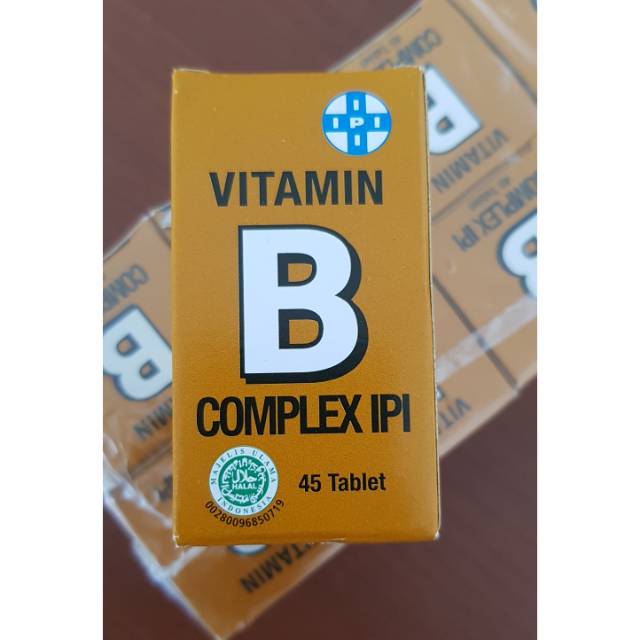 Ipi B complex isi 45tab mencegah dan mengobati defisiensi vit B complex