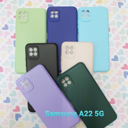 Silikon TPU Macaron Warna Warni Samsung A22 5G