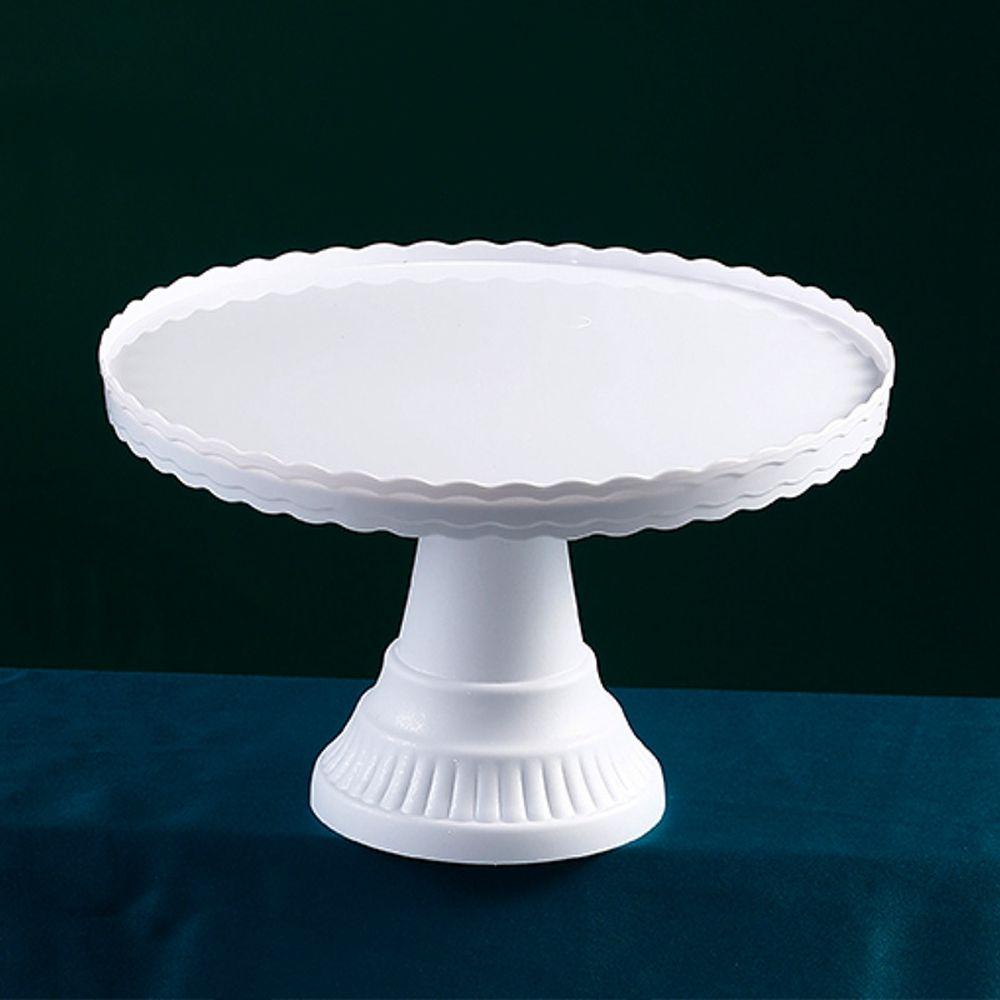 [Elegan] Cake Stand Kaki Tinggi Tahan Lama Sore Teh Dessert Fudge Rumah Pesta Ulang Tahun Desktop Tray