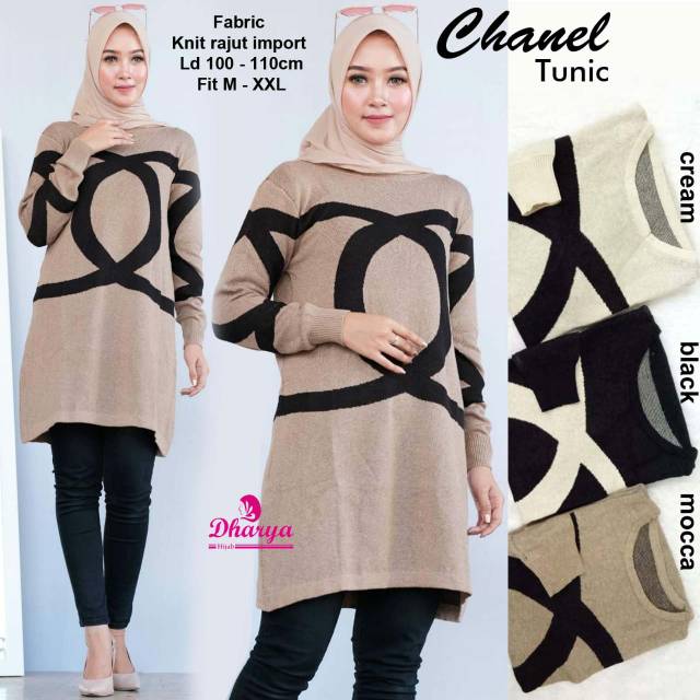 Tunik Chanel/Tunik Rajut