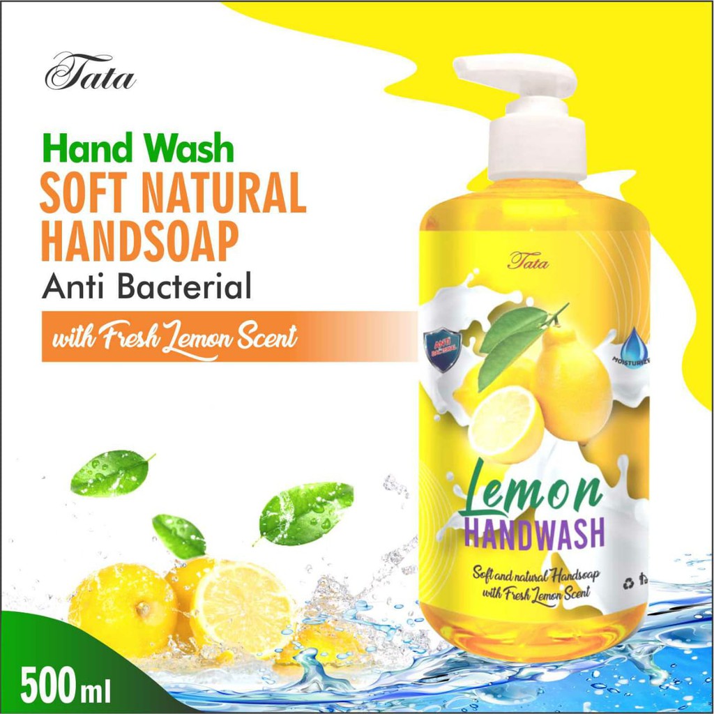 HAND WASH TATA VARIAN RASA 500ML RESMI BPOM ANTI BAKTERI ANTI VIRUS