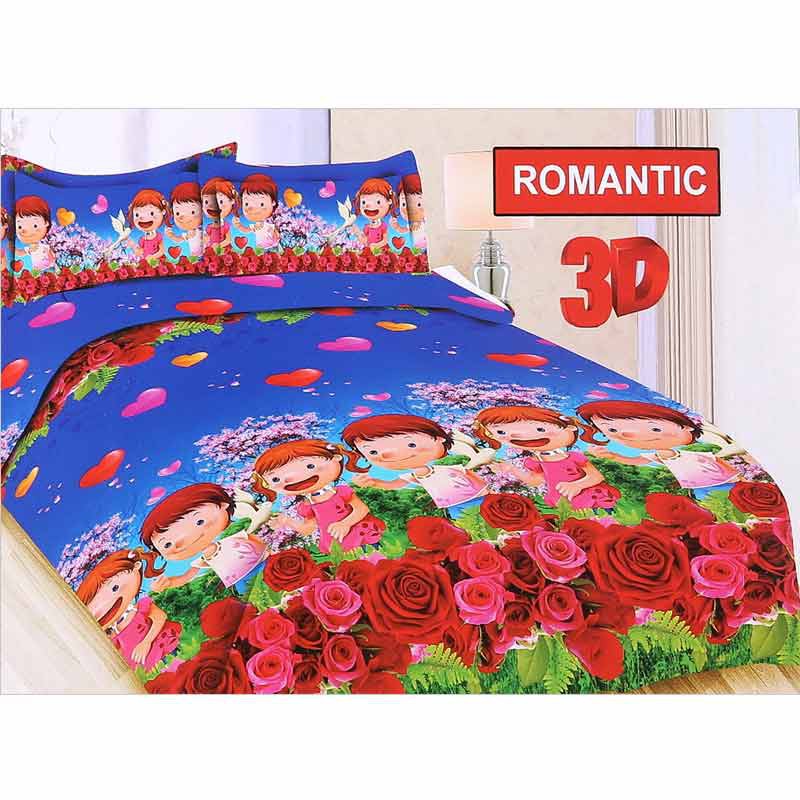 Sprei Bonita Romantic 3d (180x200)