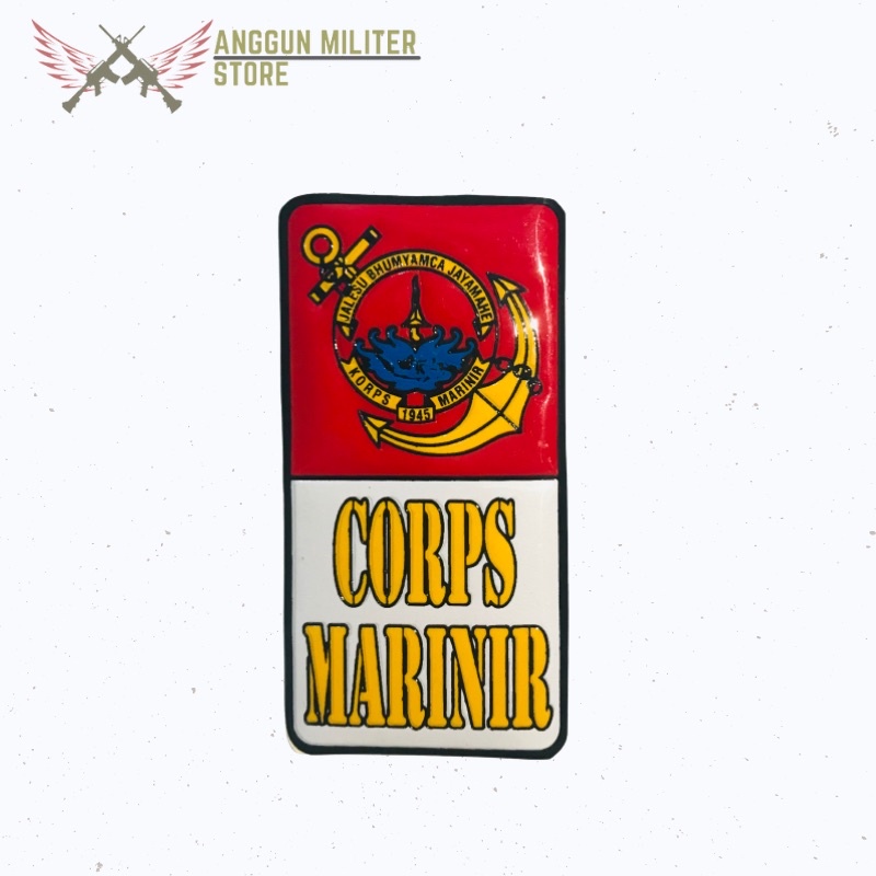 

stiker merah putih Marinir|Stiker Marinir |Stiker marinir jangkar