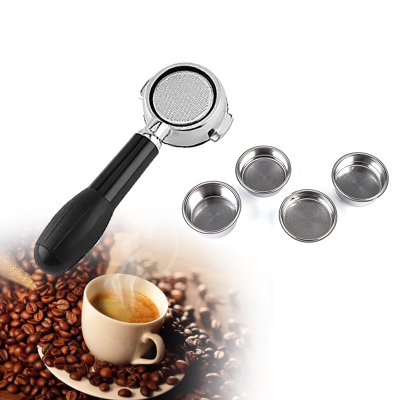 Mesin Filter Kopi Bahan Stainless Steel Ukuran 51mm