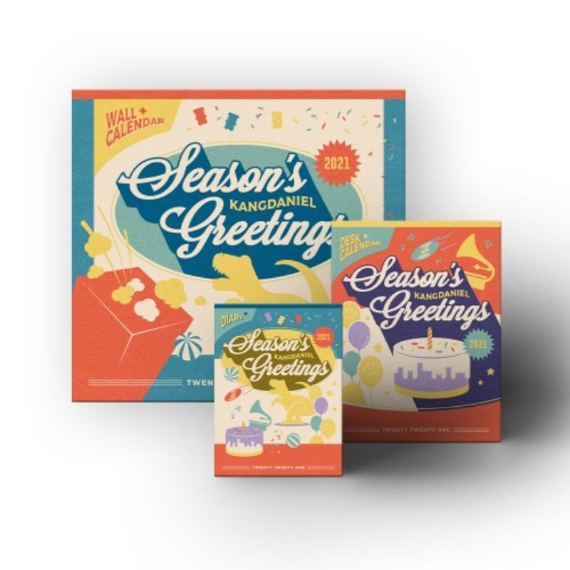 Ready Stock - Kang Daniel Season Greeting 2021- wall calender