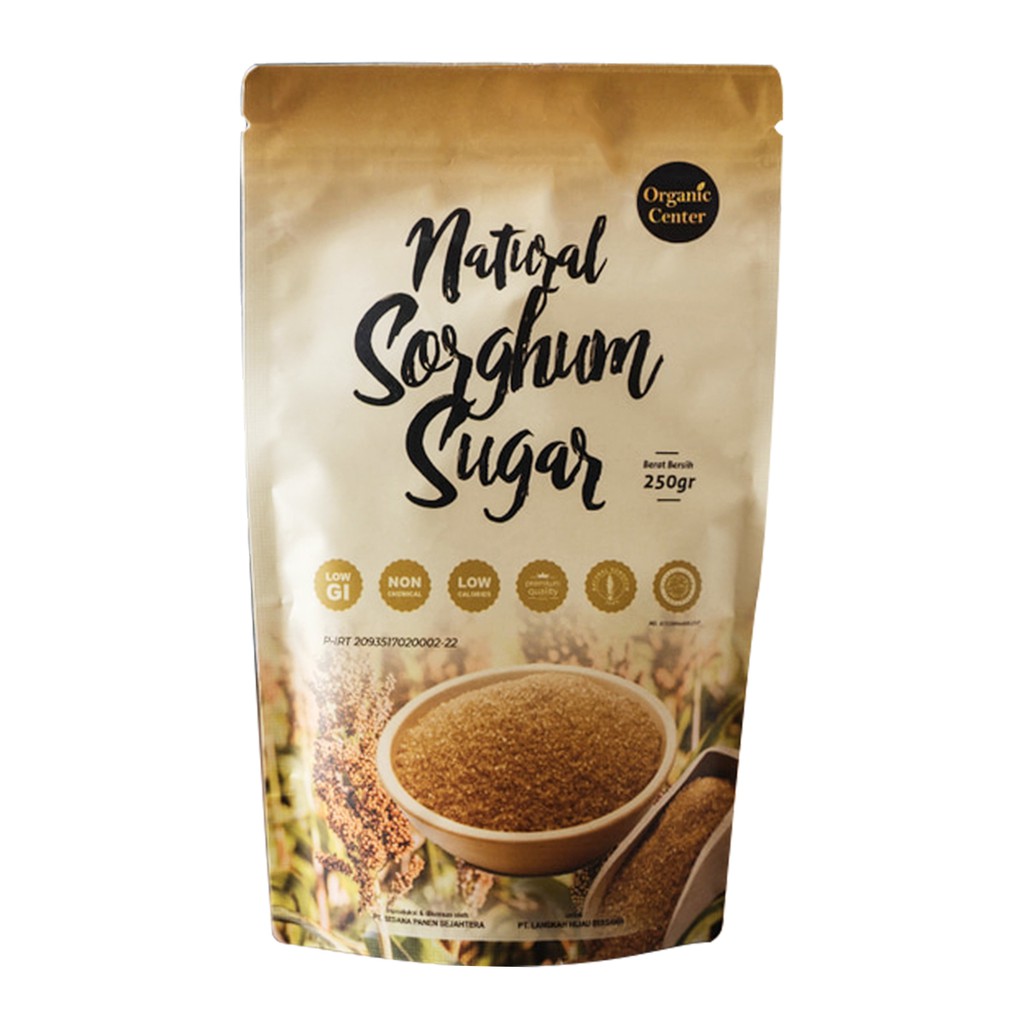 Organic Center Gula Sorghum  250ml Gula Alami Shopee 