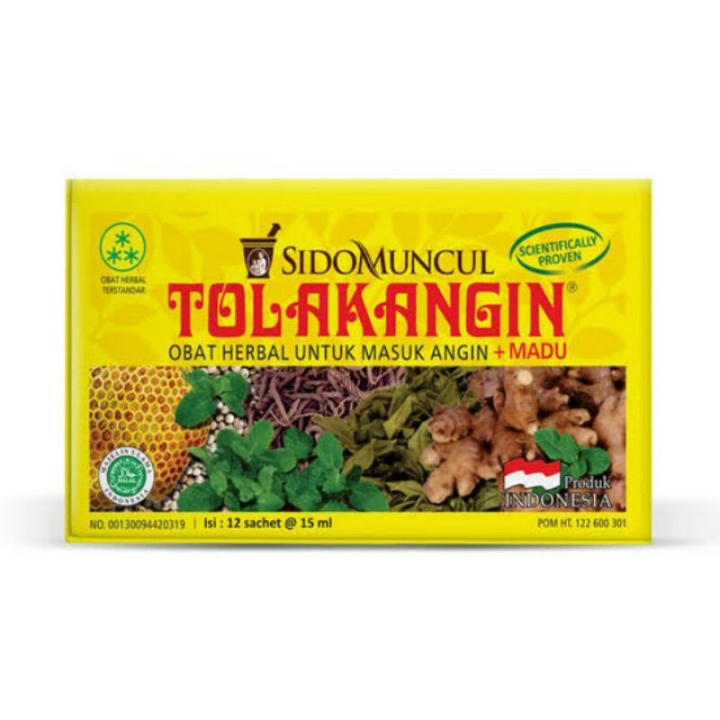 

Tolak Angin cair 12 sachet