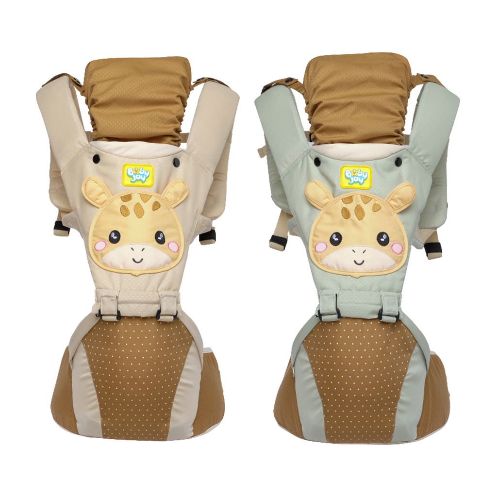 Baby Joy Gendongan Hipseat 7 In 1 Giraffe Series - BJG3047 - ALD