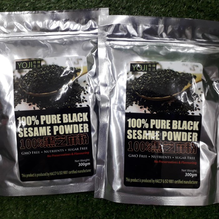 

100% PURE BLACK SESAME POWDER 300G