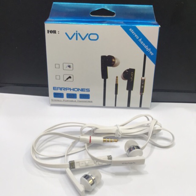 Headset/handsfree/earphone brands ori vivo