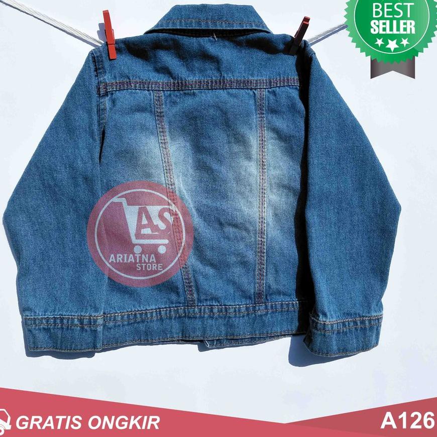 SNK-509 Jaket Jeans Anak / Jaket Anak Perempuan Laki Laki / Jaket Denim Anak Cewek / Jaket Levis Ana