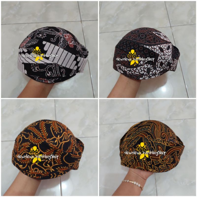 [1 Blangkon] Blangkon Solo Saja Untuk Setelan Jarik ~ BSo