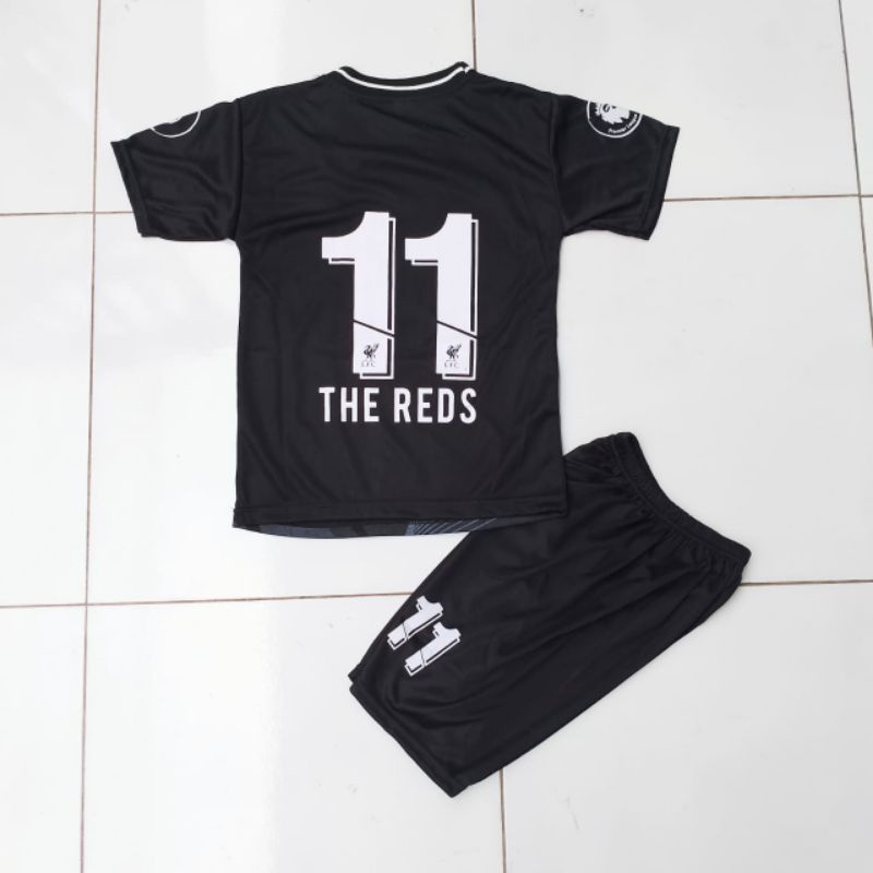 Mulkids. Setelan Baju Bola Liverpull Anak laki 2-13thn Jersey Baju Kaos bola