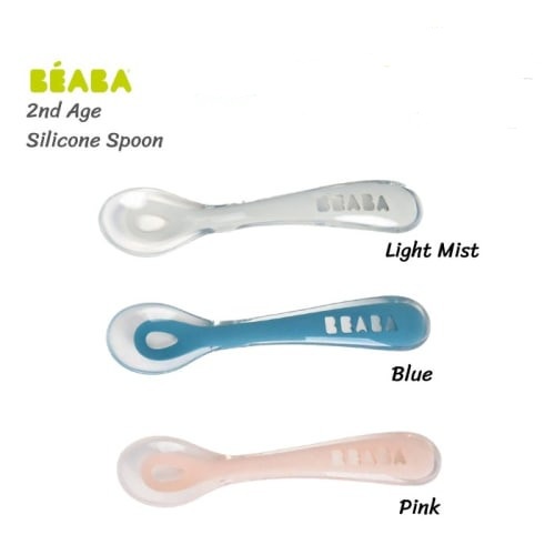 Beaba - 2nd age silicone spoon