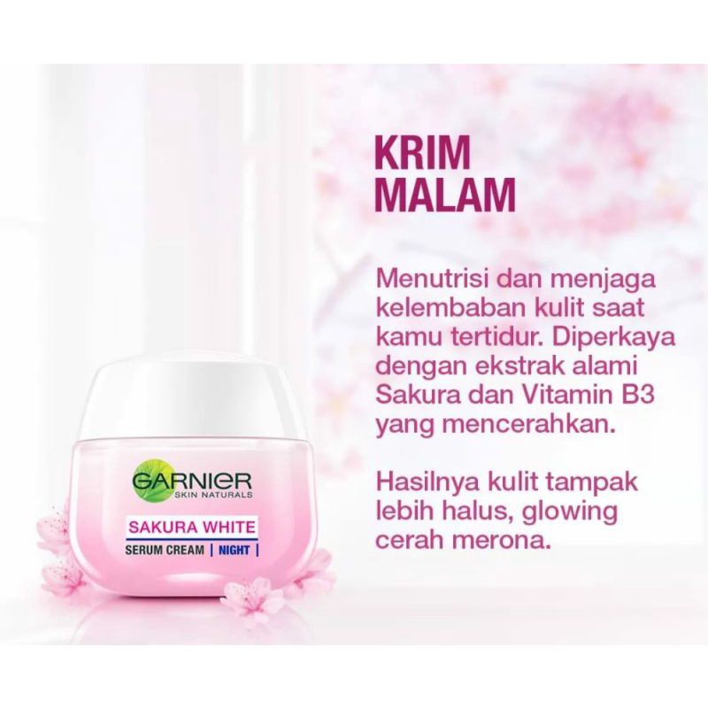 Garnier sakura night 50ml