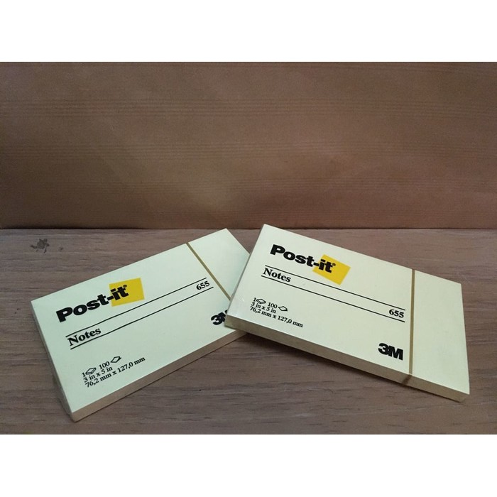 

POST IT NOTES / STICKY NOTES 3M 655