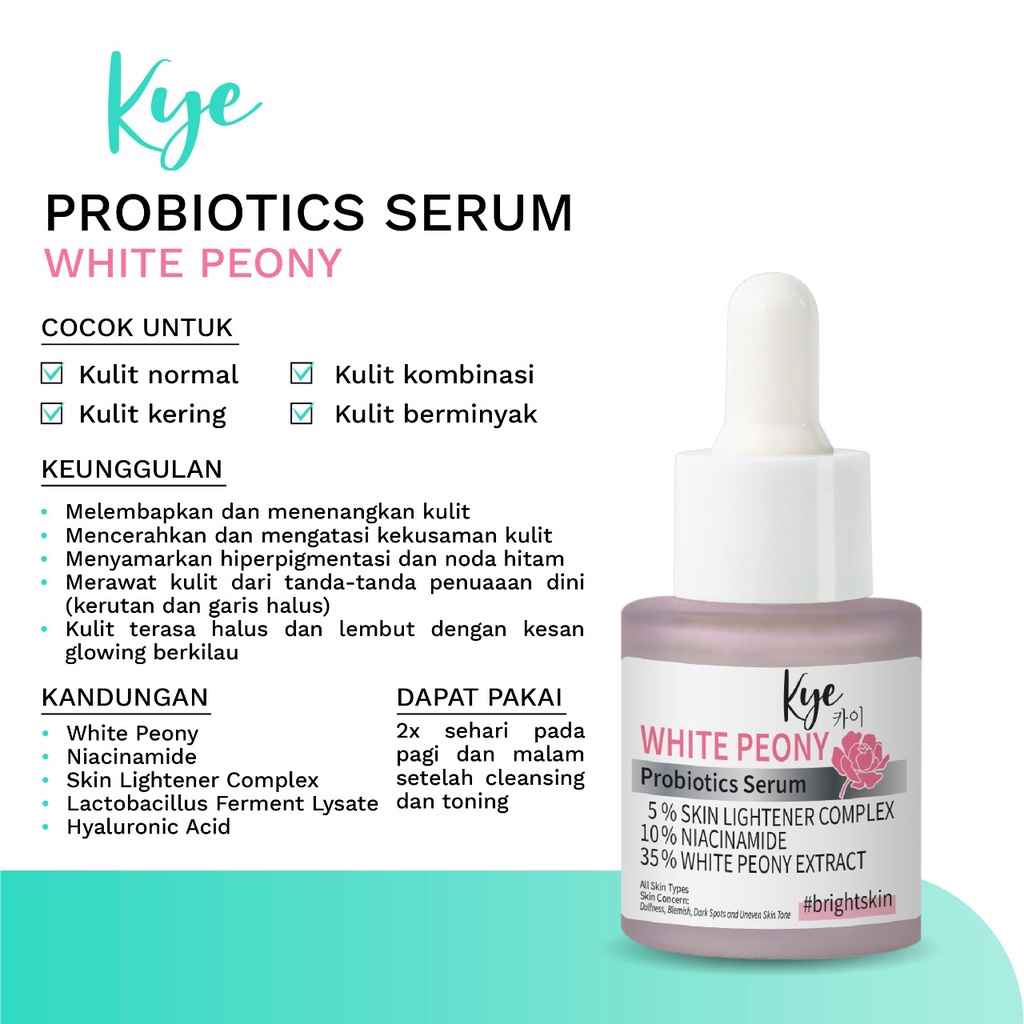 KYE PROBIOTICS SERUM 20 ML