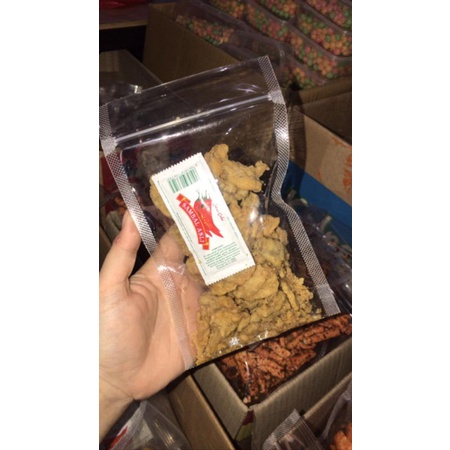 

keripik kulit ayam crispy