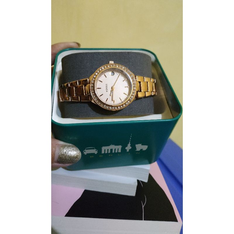 authentic watch Fossil jam tangan asli ORI jam fossil cewek