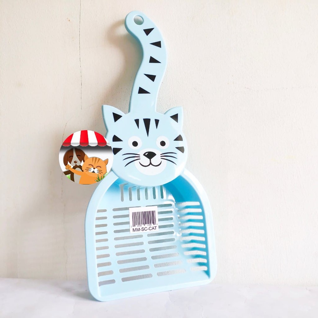 Serokan Pasir Kucing- Cat litter Scoop Bentuk Kepala Kucing