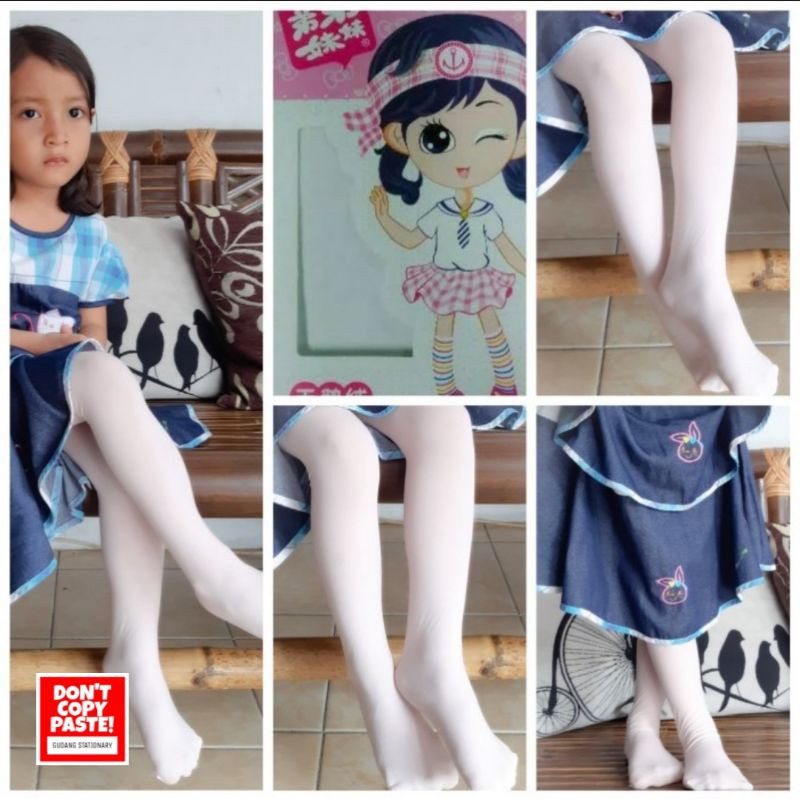 Stocking Pantyhose Anak DDMM Putih