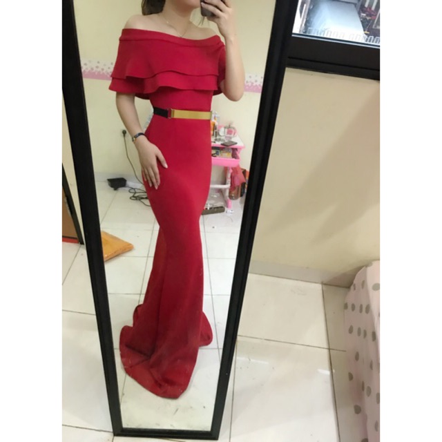 Vanesha Margaretta - 727L/long dress pesta scuba duyung