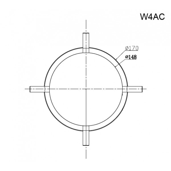 Azalea WA4C Wok Adaptor / Dudukan Panci / Kuali / Wajan