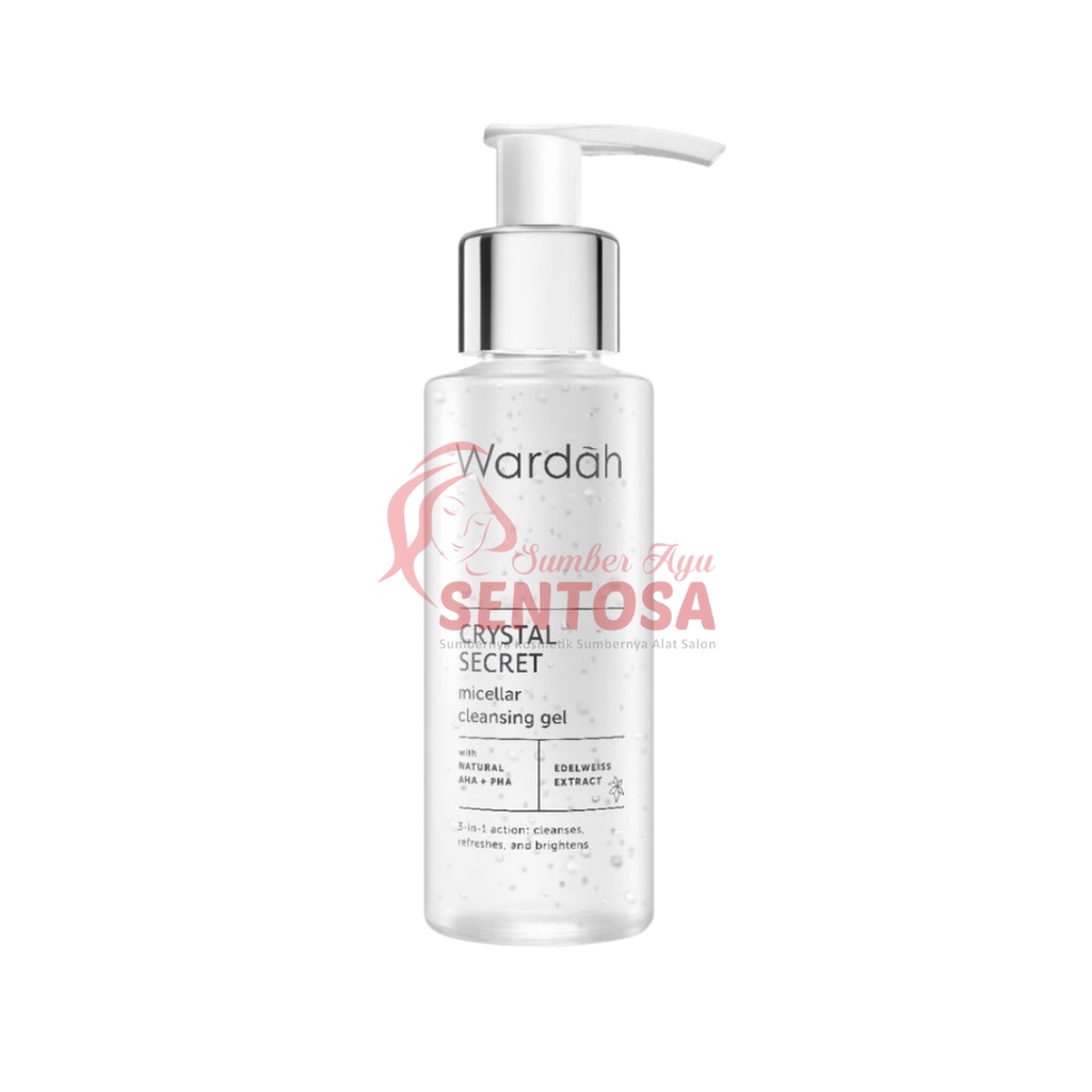 WARDAH CRYSTAL SECRET MICELLAR CLEANSING GEL 95ML