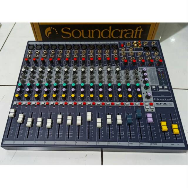 Mixer Soundcraft 12 channel EFX12