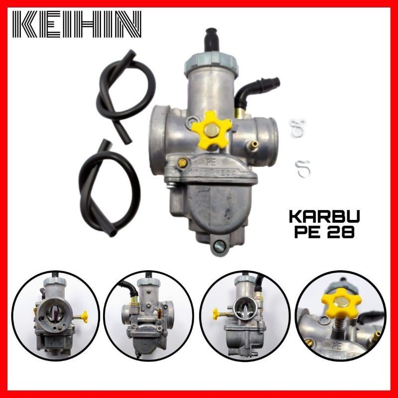 KARBURATOR KARBU KEIHIN AIRSTRIK PWK 33 - 34 - 35 - 36 - 38 - 40 - 42 ORIGINAL JAPAN QAS