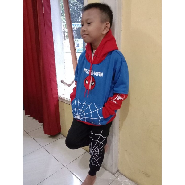 Set Hoodie Spiderman