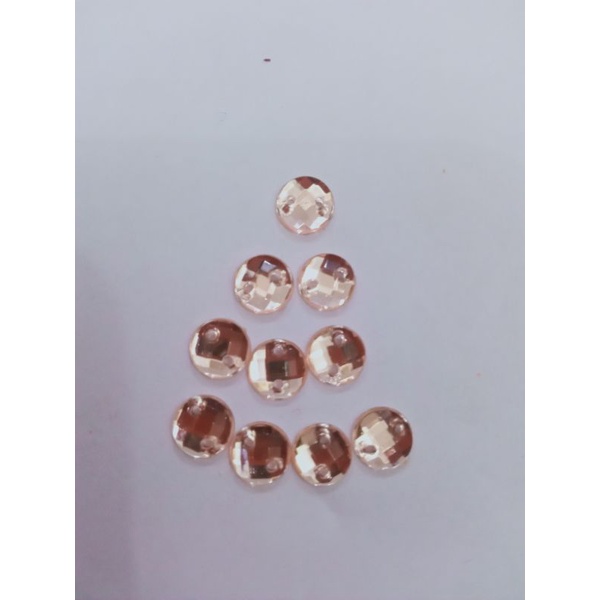 ECER PERMATA/DIAMOND AKRILIK BULAT 6M/8M ISI -+50BJ *E21*