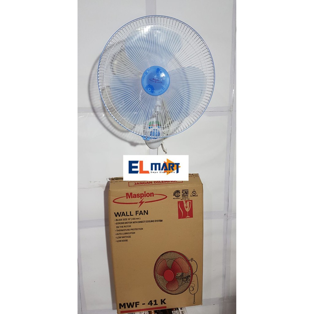 Maspion MWF-41K kipas angin dinding wall fan /kipas angin tembok 16&quot; Oringginal