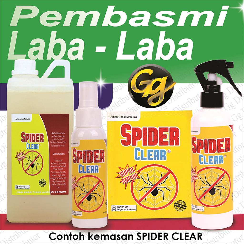 SPIDER CLEAR 1000 ML PEMBASMI LABA LABA INSEKTISIDA