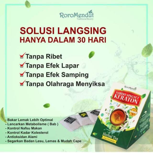 

Teh sabdo singset keraton