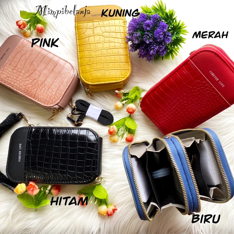 FOREVER YOUNG DOMPET HP SLING BAG IMPORT