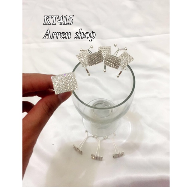 Klip Hijab turki / klip turki premium besar swarovski KT415