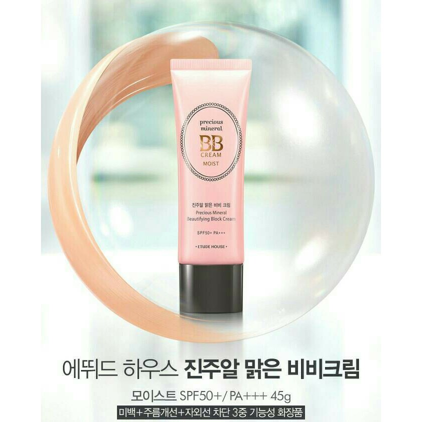 GP-Precious Mineral BB Cream Moist - Etude House