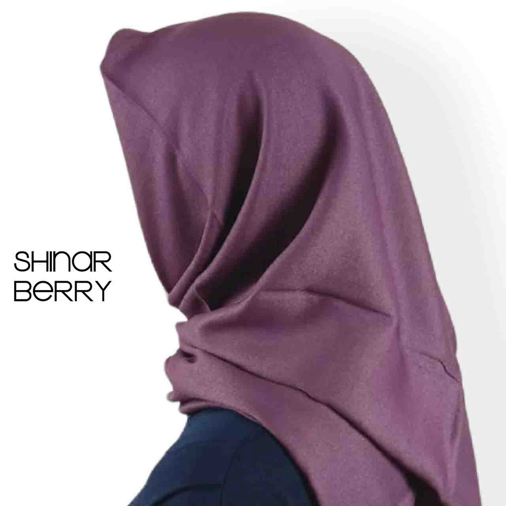 Sinar Glamour Jilbab Shinar Kerudung Shinar Glamour Jilbab Sinar Segi empat Ansania Original Part 2-SINARJAHIT-BERRY