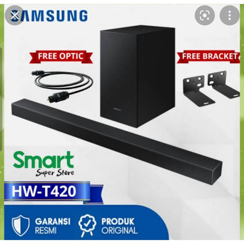 Subwoofer Aktif Bluetooth Soundbar Samsung T420