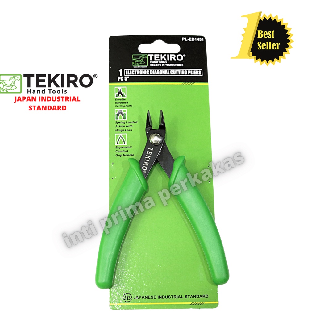 Tang Potong Elektronik 5" inch Electronic Cutting Pliers TEKIRO