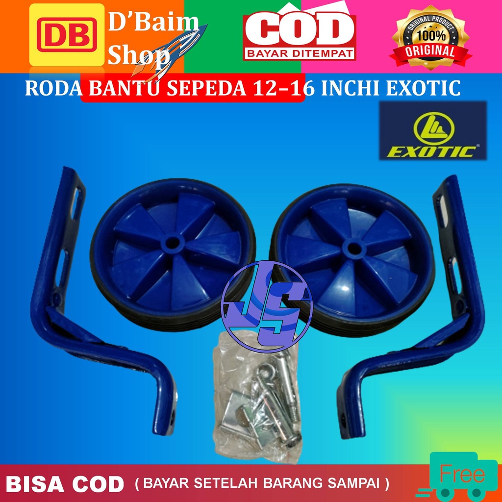 Roda Bantu Sepeda Anak Exotic Roda Samping Sepeda